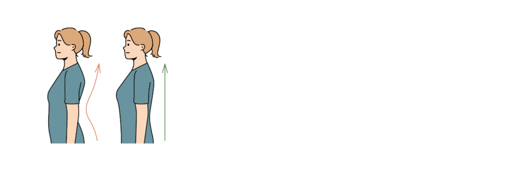 反り腰と正しい姿勢